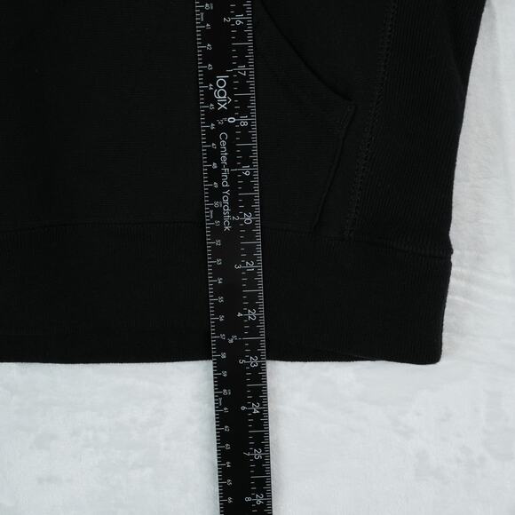 Champion Hoodie Womens L Black Reverse Weave Athletic‎ Heavyweight Sweatshirt - Picture 8 of 8